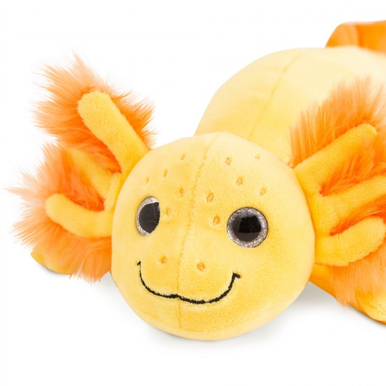 Mīkstā rotaļlieta dzeltenais aksolotls Orange Toys Ocean 20 cm