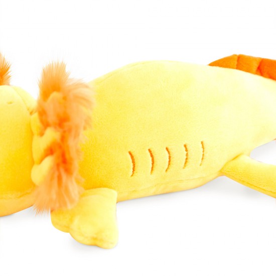 Mīkstā rotaļlieta dzeltenais aksolotls Orange Toys Ocean 20 cm
