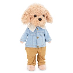 Back to catalogue  Soft toy, Lucky Sammy: Fashionable Boy from the collection Lucky Doggy, 38cm