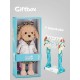 Mīkstā rotaļlieta Sunītis Lucky Fendi dāvanu kastē - Žurnāla vāka tēls no kolekcijas Lucky Doggy, 37cm, LD6/126 Mīkstā rotaļlieta Sunītis Lucky Fendi dāvanu kastē - Žurnāla vāka tēls no kolekcijas Lucky Doggy, 37cm, LD6/126