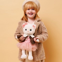Mīkstā rotaļlieta Lucky Kitty – kaķenīte Sofija „Mājīgais vakars”, 38 cm, LK01/03