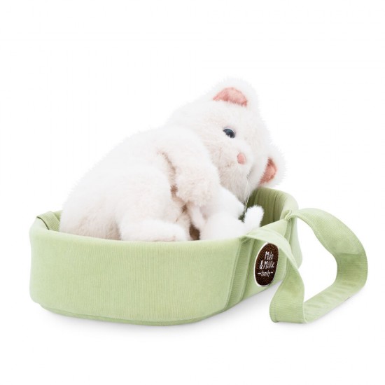 Orange Toys Milo & Millie Balts Kķis 40cm mīkstā rotaļlieta