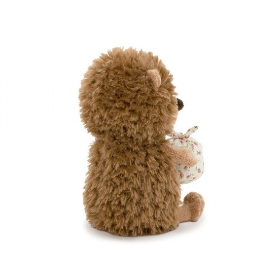 Mīkstā rotaļlieta ezītis Adatiņš ar sainīti, (25cm), OS065/20B