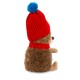 Soft toy Hedgehog Prickly in a hat with a blue pom-pom(15 cm), OS605/15B