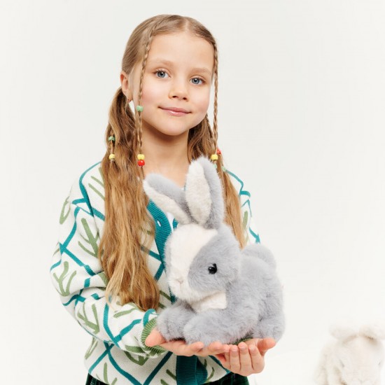 Plush toy, The Softest, Bunny grey (20cm) OT8026/20 Plush toy, The Softest, Bunny grey (20cm) OT8026/20