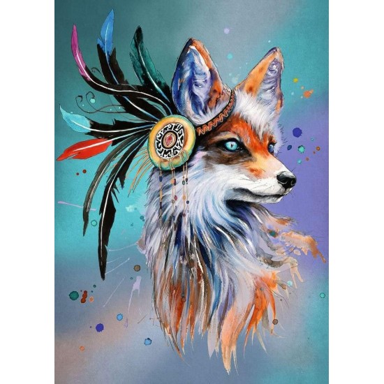 Puzzle 1000 pieces - Boho Fox