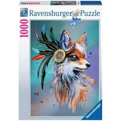 Ravensburger Puzle 1000 gb.Spirit Fox - dzīvnieku puzles