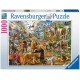 Ravensburger Puzle 1000 gb.Chaos in The Gallery,16996