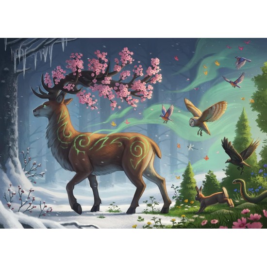 Ravensburger Deer of Spring 1000 Piece Puzzle, 17385