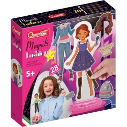 Quercetti Magnetic Fashion Laura - magnētiskā mode meitenēm (28 detalas, 5+)