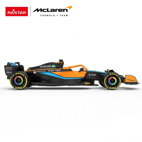 Rastar rādiovadāms auto 1:18 McLaren F1 MCL36, 93300