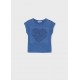 MAYORAL  ECOFRIENDS print t-shirt for older girl 6014/76