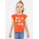 MAYORAL meiteņu t-krekls oranžs 3071/56 MAYORAL meiteņu t-krekls oranžs 3071/56