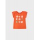 MAYORAL meiteņu t-krekls oranžs 3071/56 MAYORAL meiteņu t-krekls oranžs 3071/56