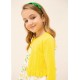 MAYORAL Knitted cardigan with sustainable cotton laces for girls 3345/53