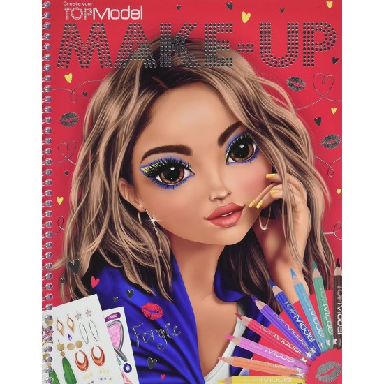 Colouring Book, Top Model Create Your Make-U