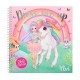 Coloring book TopModel Ylvi Dress Me Up Stickerbook