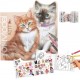 TOPModel Kitty Colouring Book Figural KITTY and DOGGY