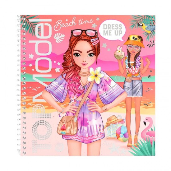 Sticker book TOPModel Holiday Dress Me Up with 24 Pages