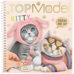 TOPModel Kitty uzlīmju grāmata 12965