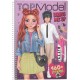 TOPModel Dress Me Up krāsojama gramata ar uzlīmēm Rebel Kitty , 13387 TOPModel Dress Me Up krāsojama gramata ar uzlīmēm Rebel Kitty , 13387