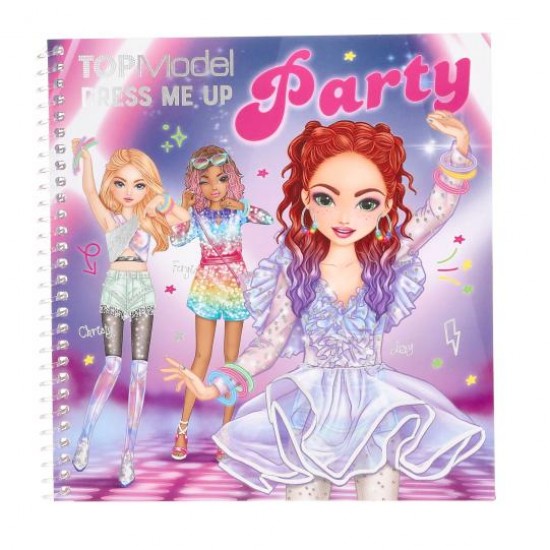 Sticker book TOPModel Glitter Queen Dress Me Up Party