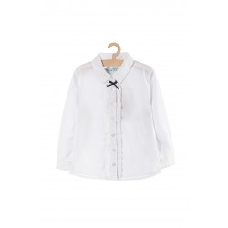 Long sleeve white blouse for girls