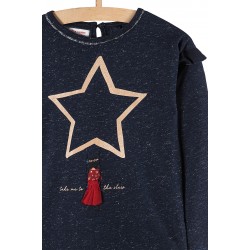 Long sleeve t.shirt with star for girls
