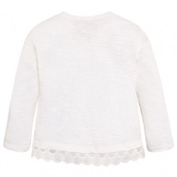 MAYORAL T-shirt emrboidered sleeves 3082/040