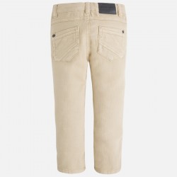 MAYORAL Boy washed twill long trousers super slim fit