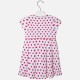 MAYORAL  Girl short sleeve polka-dot dress 3953/16