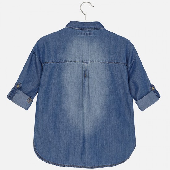 MAYORAL  Denim blouse  for girls 6147/10