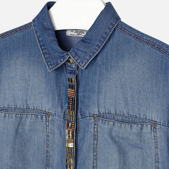 MAYORAL  Denim blouse  for girls 6147/10