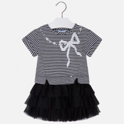 MAYORAL Tulle skirted dress 3980/38