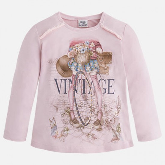 MAYORAL T-shirt Vintage long sleeve 4046/25