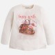 MAYORAL T-shirt Happy long sleeve 4058/26