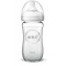 AVENT NATURAL STIKLA ZĪDAIŅU PUDELĪTE 240 ML, LĒNAS PLŪSMAS KNUPĪTIS 1M+ SCF053/17