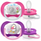 PHILIPS AVENT silikona māneklītis 6-18m, 2gab. ultra air Animals , SCF080/08