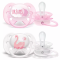 PHILIPS AVENTsoother 0-6m, 2pcs. ultra soft Deco, SCF222/02