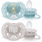 PHILIPS AVENT MĀNEKLĪTIS ULTRA SOFT DECO, 6-18M (2 GAB) SCF223/01