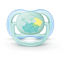 PHILIPS AVENT silikona māneklītis 0-6m, 2gab. ultra air Deco , SCF344/20