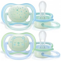 PHILIPS AVENT night soother 0-6m ,2 pcs. SCF376 / 11