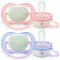 PHILIPS AVENT silikona nakts māneklītis 0-6m, 2 gab. SCF376/12