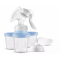 PHILIPS AVENT LOTUS manual breast pump with milk/food containers SCF430/13