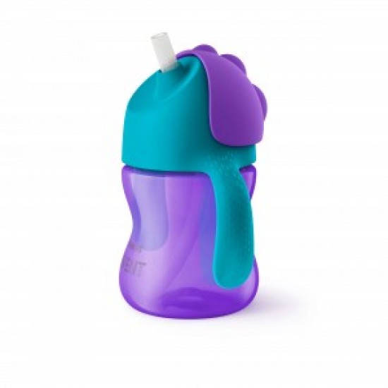 PHILIPS AVENT KRŪZĪTE AR ELASTĪGU SALMIŅU, 200 ML, 9M+, SCF796/02) PHILIPS AVENT KRŪZĪTE AR ELASTĪGU SALMIŅU, 200 ML, 9M+, SCF796/02)