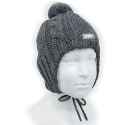 LENNE  WOOL HAT WITH STRINGS JENO