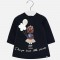 Mayoral Print design dress for girl 2920/19