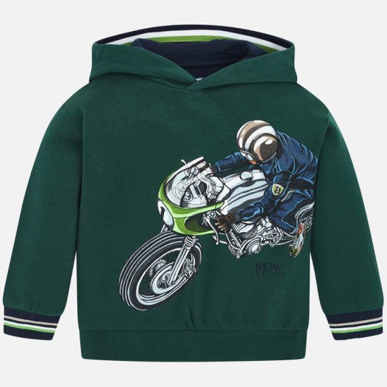 Mayoral Hooded sweatshirt with design for boy 4429/82