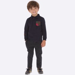 Mayoral tweed trousers for boys gray 4507/51, 122 cm