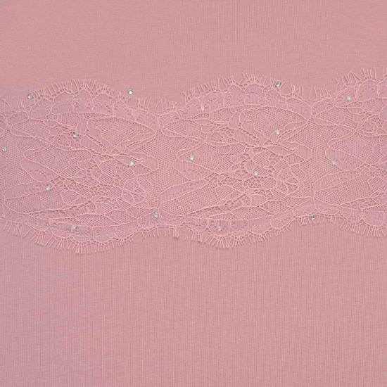 MAYORAL Long sleeved t-shirt with lace detailing for girl 7001/62 MAYORAL Long sleeved t-shirt with lace detailing for girl 7001/62